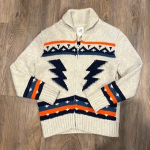Gap Boys S lightning bolt sweater